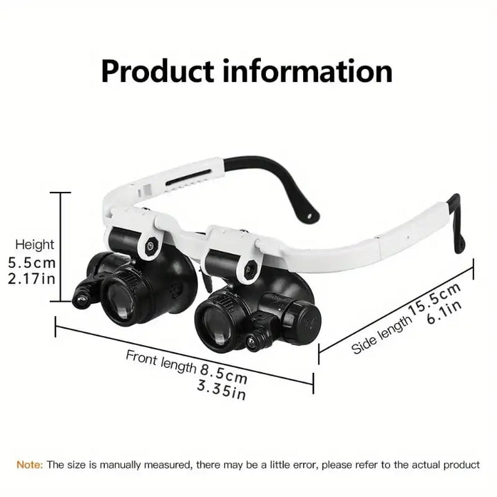 BowLift | LED magnifying glass – Hands-free precision with adjustable zoom