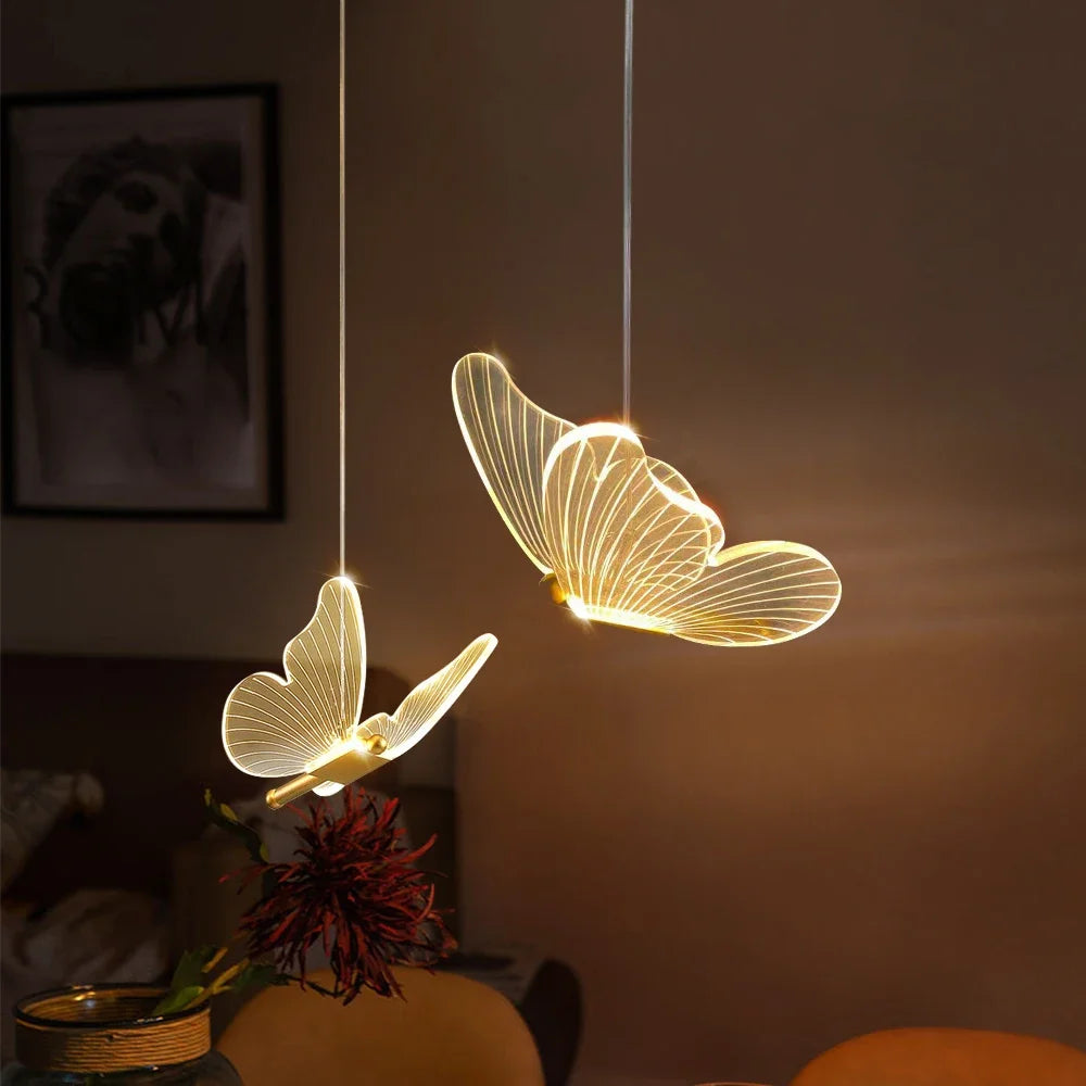 BowLift | ButterGlow - LED Butterfly Pendant Lamps