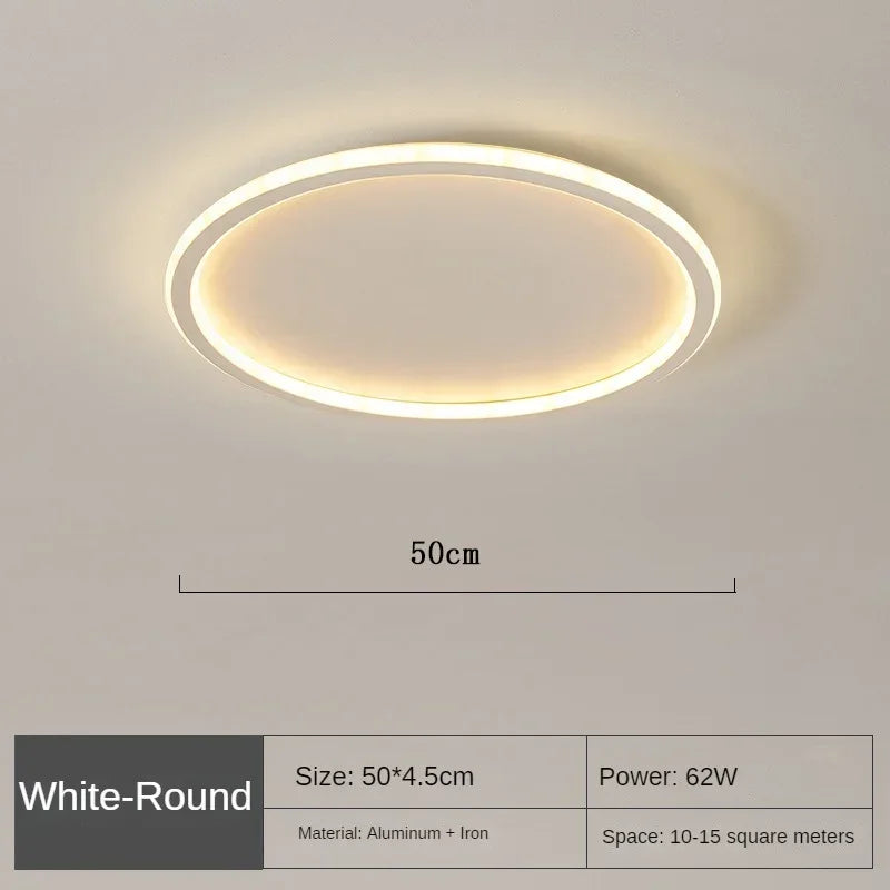 Scandinavian Round Ceiling Lamp - NordicGlow | Bowlift