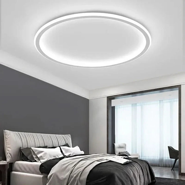BowLift | Scandinavian Round LED Ceiling Light – Warm White
