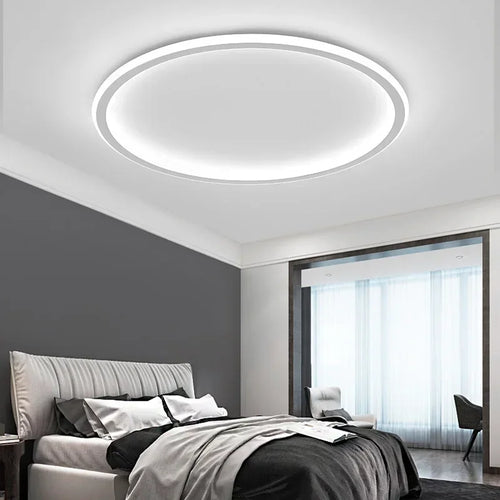 Scandinavian Round Ceiling Lamp - NordicGlow | Bowlift