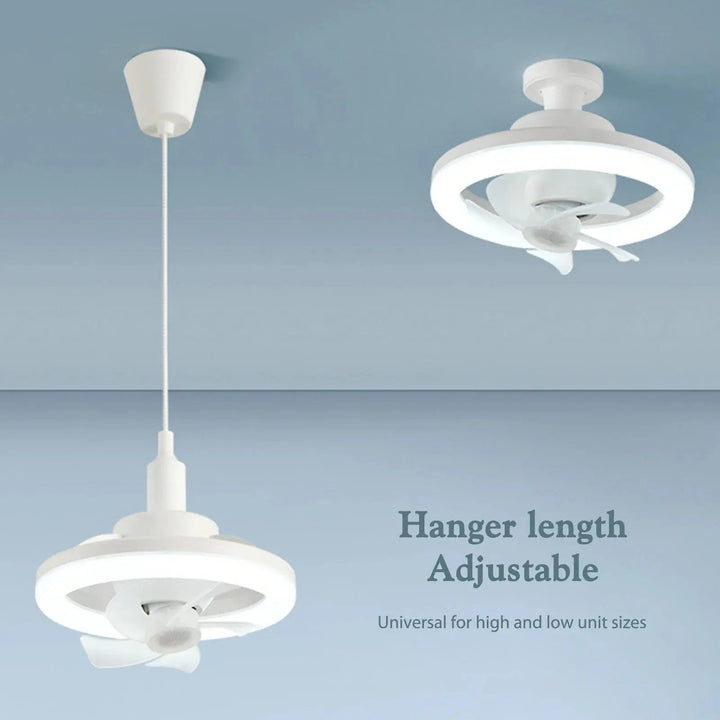 BowLift | LED ceiling fan with remote control – Quiet & Stylish Cooling