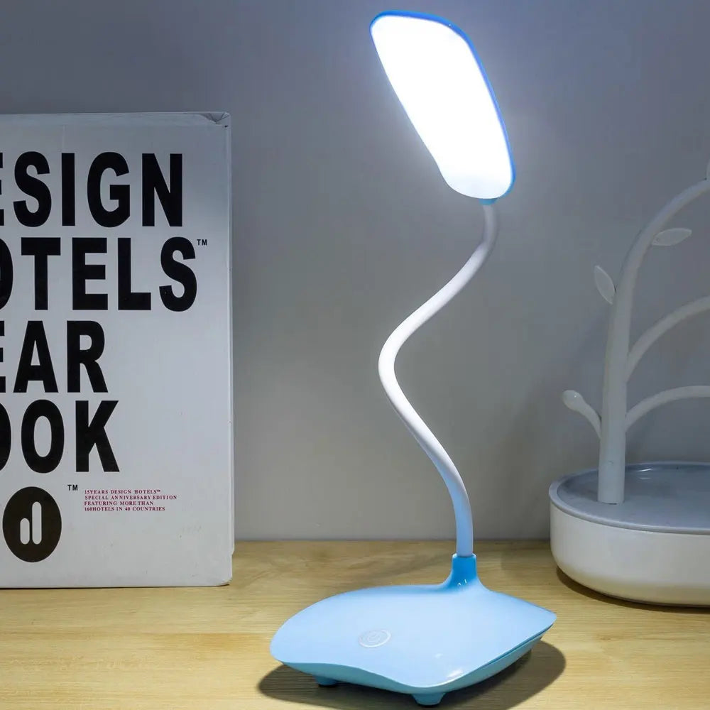 Multifunctional LED table lamp with flexible neck – Dimmable, eye-friendly, perfect for office and bedside | Bowlift
