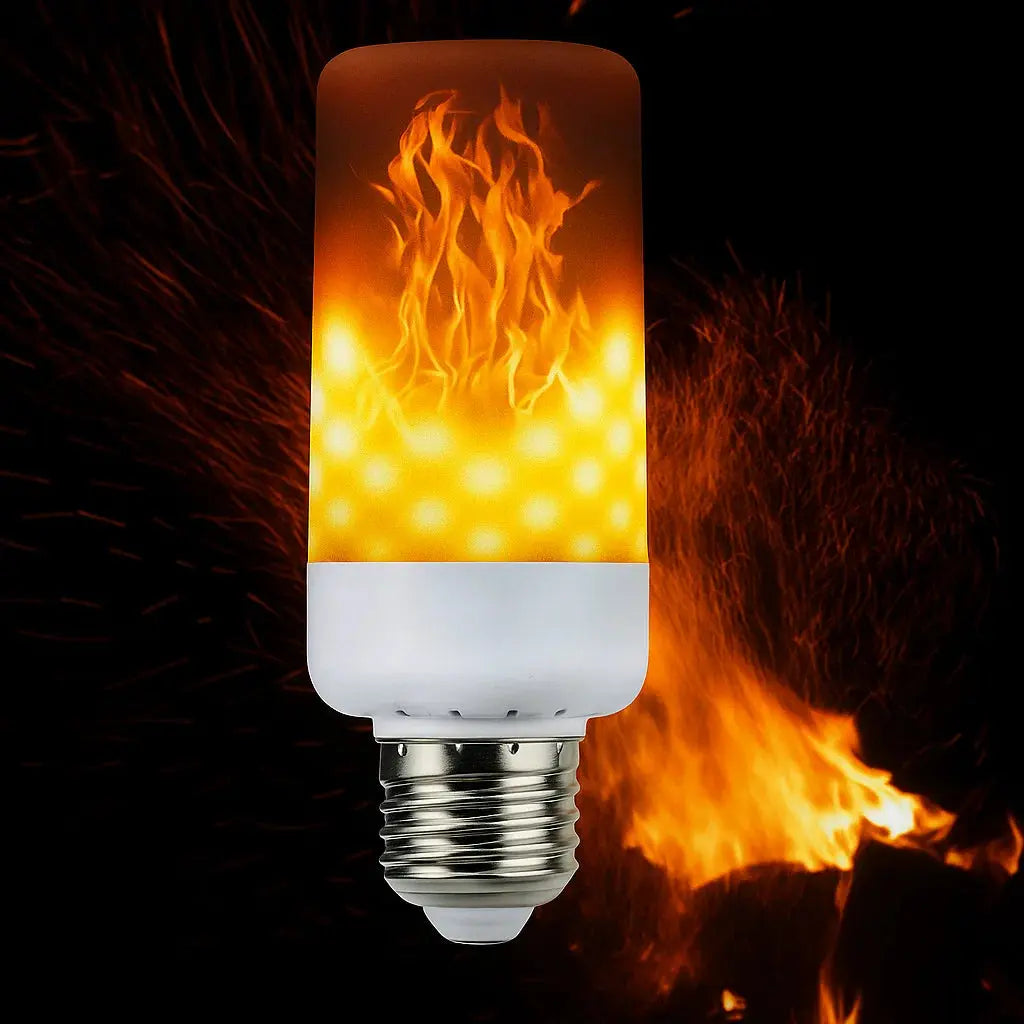 BowLift | LED Flame Light Bulb — Realistic Flame Light with Warm Ambiance