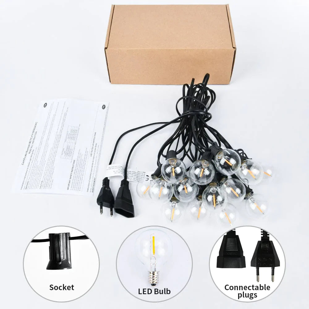 LED Ball String Lights Bowlift