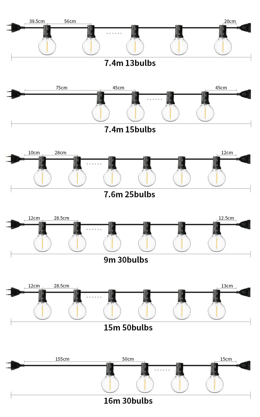 LED Ball String Lights Bowlift