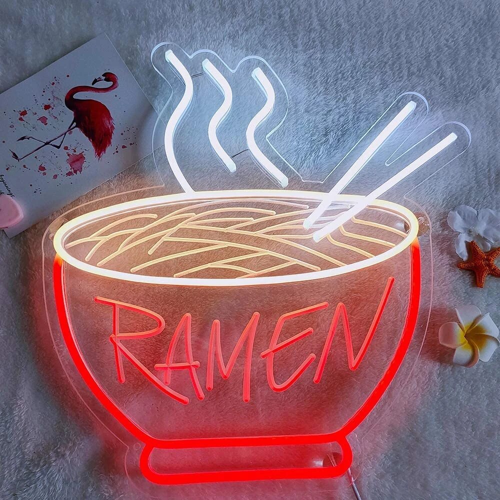 Ramen Neon Lights Sign Bowlift