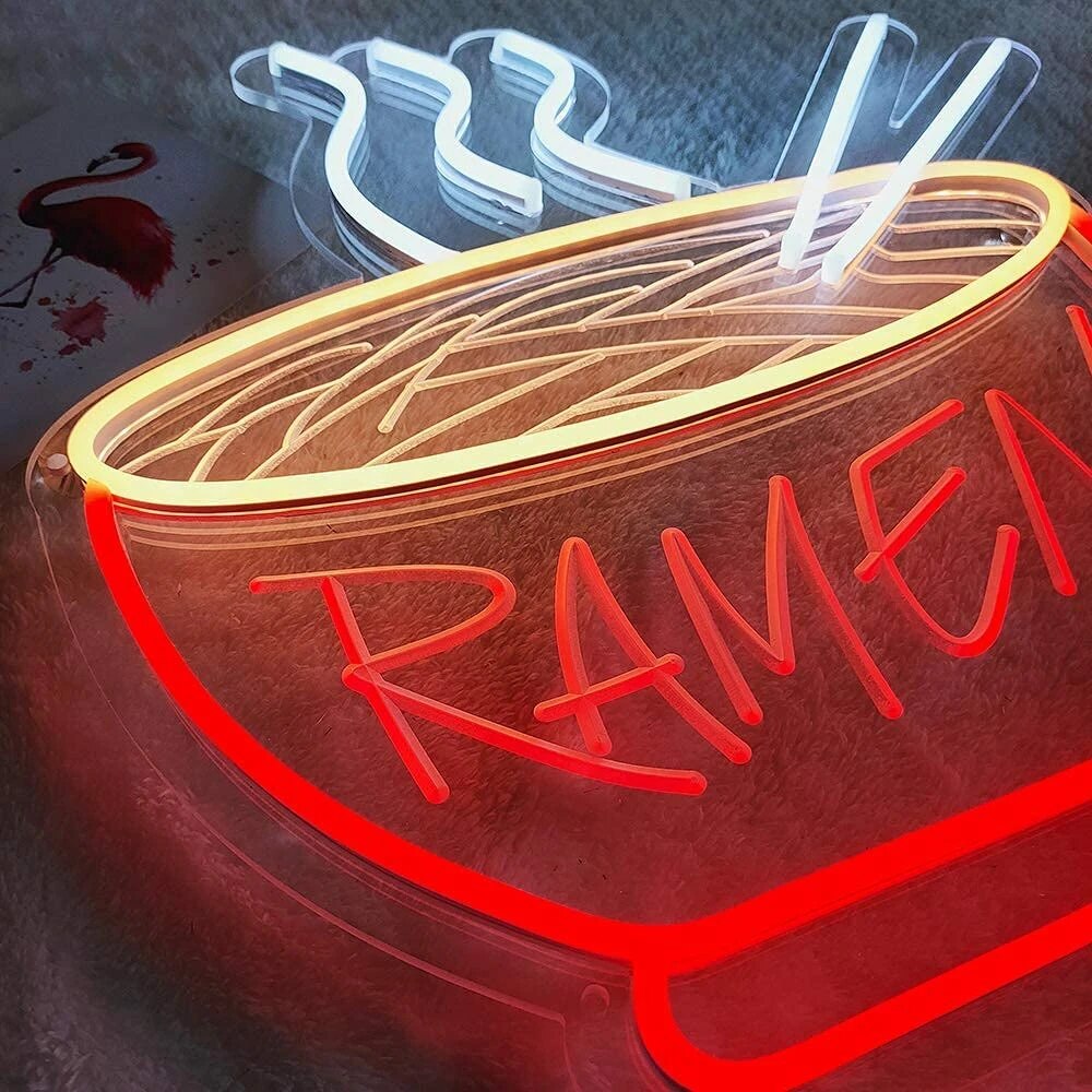 Ramen Neon Lights Sign Bowlift