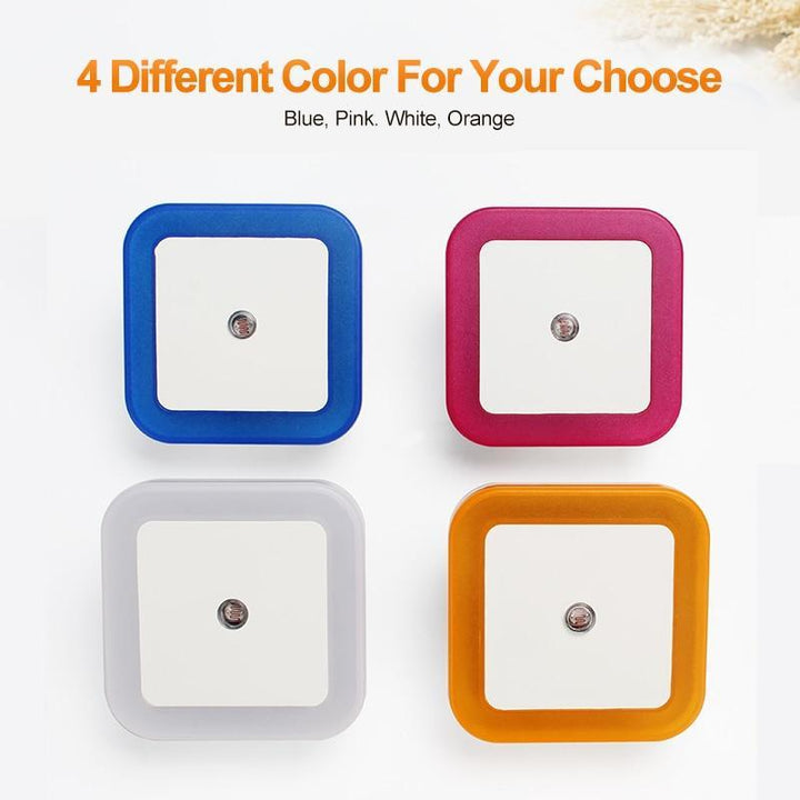 BowLift | LED Night Light Mini Light Sensor Control 110V 220V EU US Plug Energy Saving Lamp For Children Kids Living Room Bedroom Lighting
