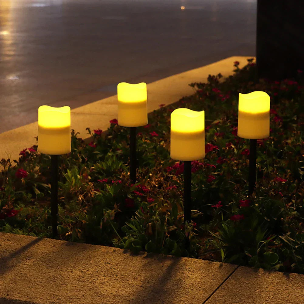 LED Solar Candle Outdoor – Weatherproof Solar Lamp for Garden, Balcony, Terrace | Bowlift
