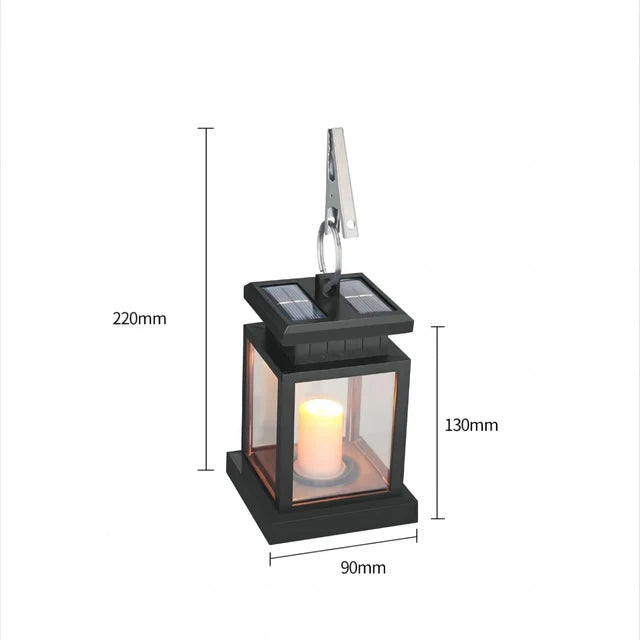 SolarGlow – LED Garden Lantern with Weatherproof Housing | Bowlift