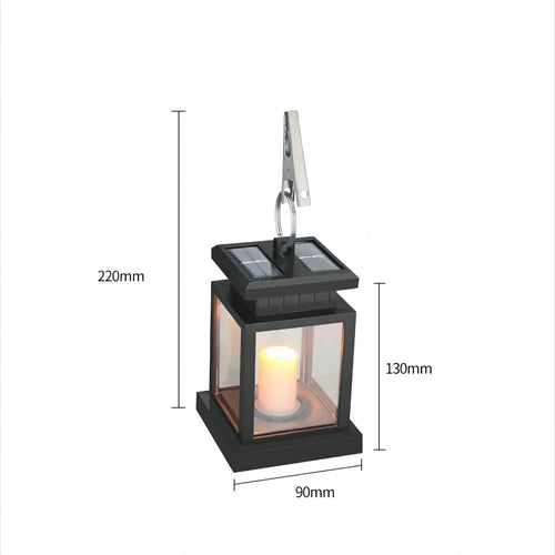 SolarGlow – LED Garden Lantern with Weatherproof Housing | Bowlift
