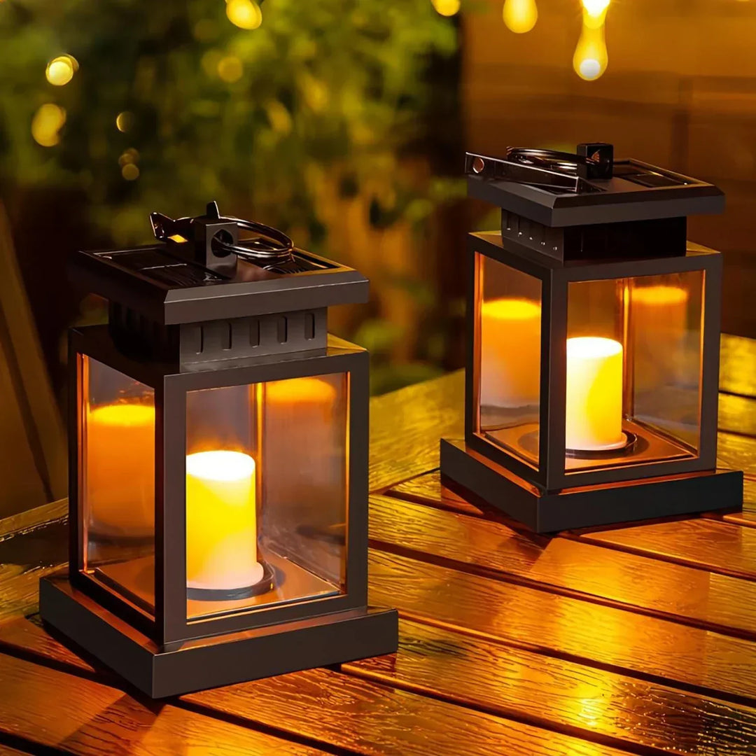 SolarGlow – LED Garden Lantern with Weatherproof Housing | Bowlift
