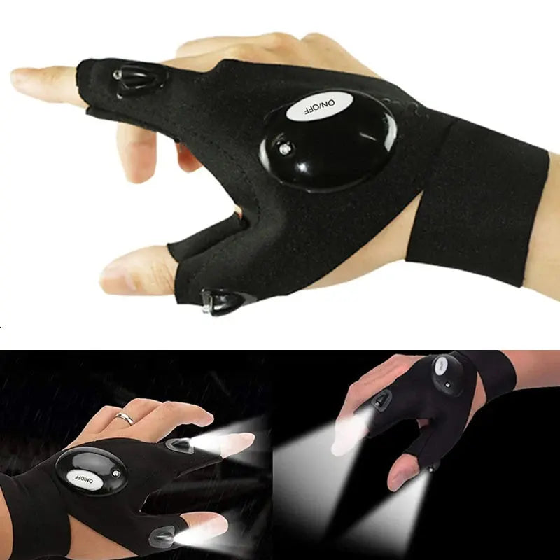 BowLift | LED flashlight gloves
