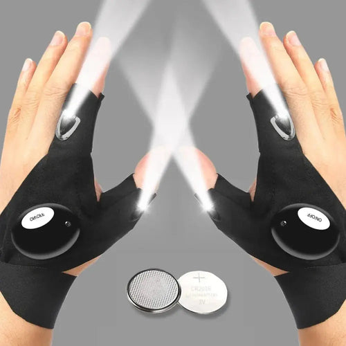 BowLift | LED Flashlight Gloves – Hands-Free Light for Any Task