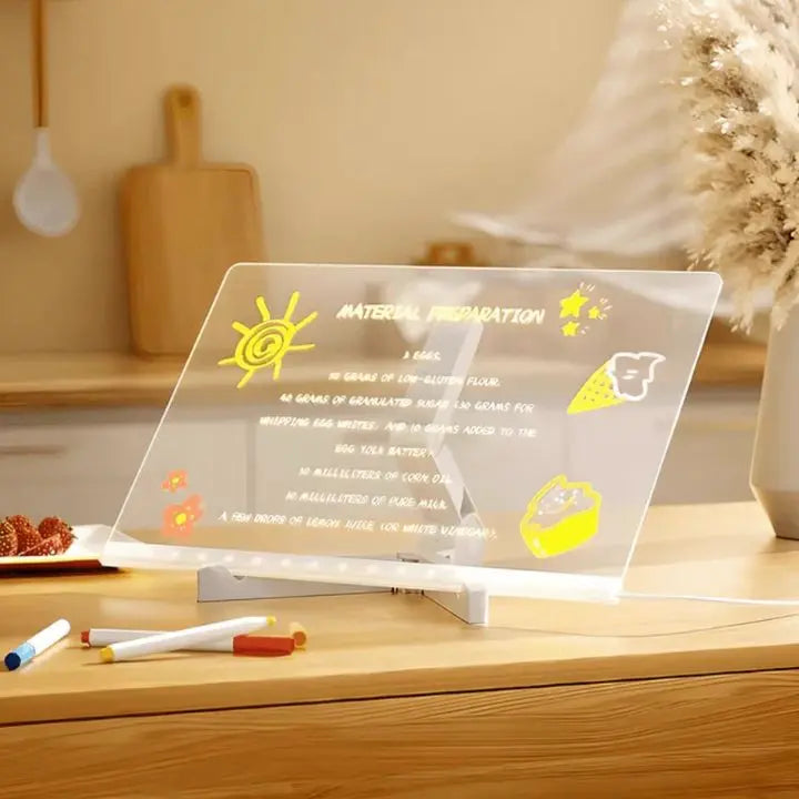 BowLift | LED Magic Table for Kids – Acrylic Writing Board with Light