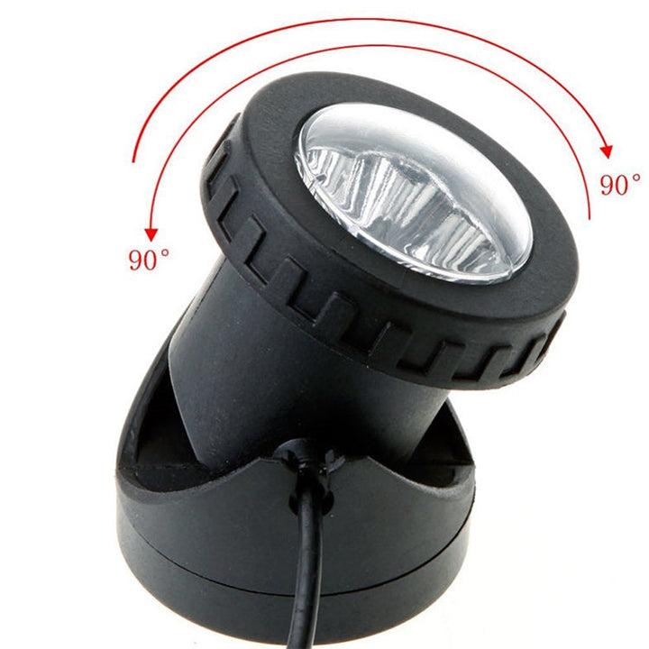 BowLift | Two Heads LED Outdoor Waterproof Solar Underwater Spotlight Floodlight