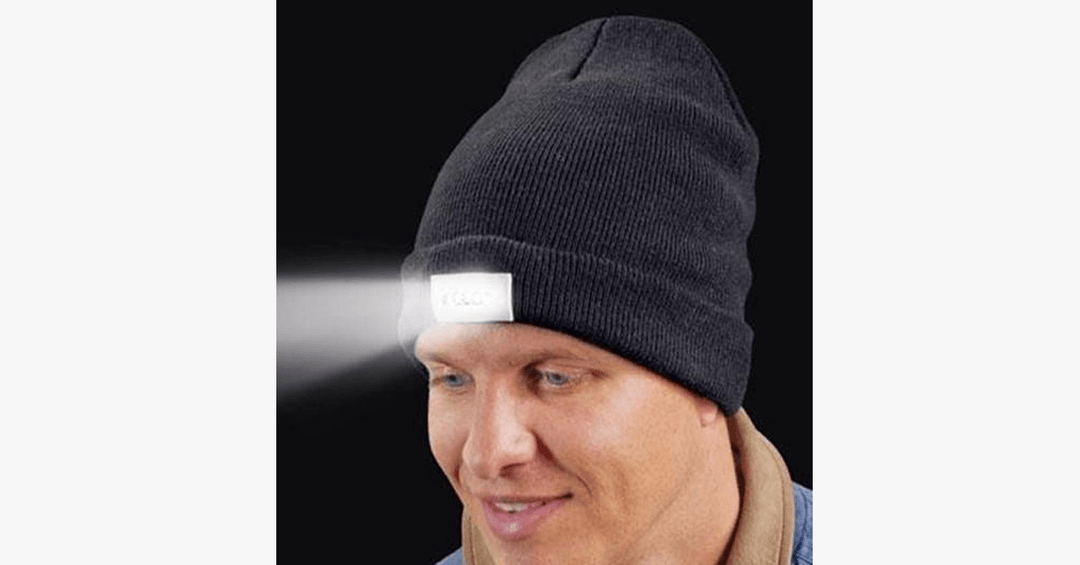 BowLift | LED Flash Beanie – Take your flashlight everywhere!