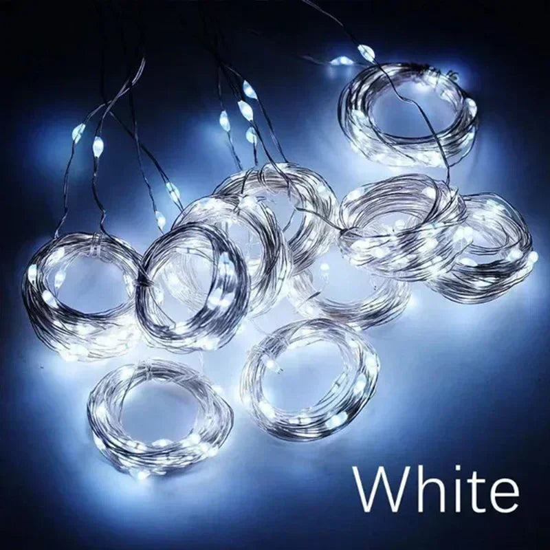 BowLift | Luminora LED Gordijnverlichting – 300 Warmwitte Lampjes met Afstandsbediening, USB & Timerfunctie (IP65 Waterdicht)