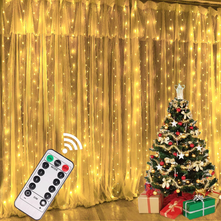 BowLift | Luminexa LED Kerstverlichting – Gordijnverlichting met 8 Lichtmodi, Waterdicht & Energiezuinig voor Binnen & Buiten