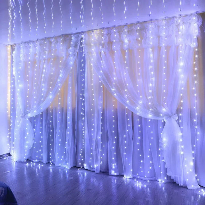 BowLift | Luminexa LED Kerstverlichting – Gordijnverlichting met 8 Lichtmodi, Waterdicht & Energiezuinig voor Binnen & Buiten