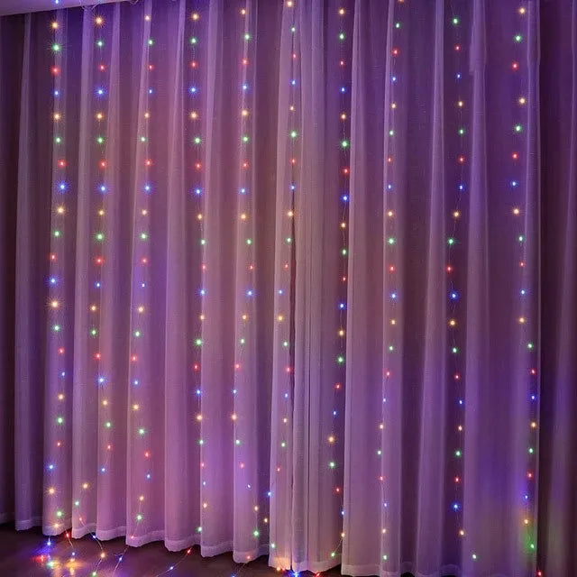 BowLift | Luminexa LED Kerstverlichting – Gordijnverlichting met 8 Lichtmodi, Waterdicht & Energiezuinig voor Binnen & Buiten