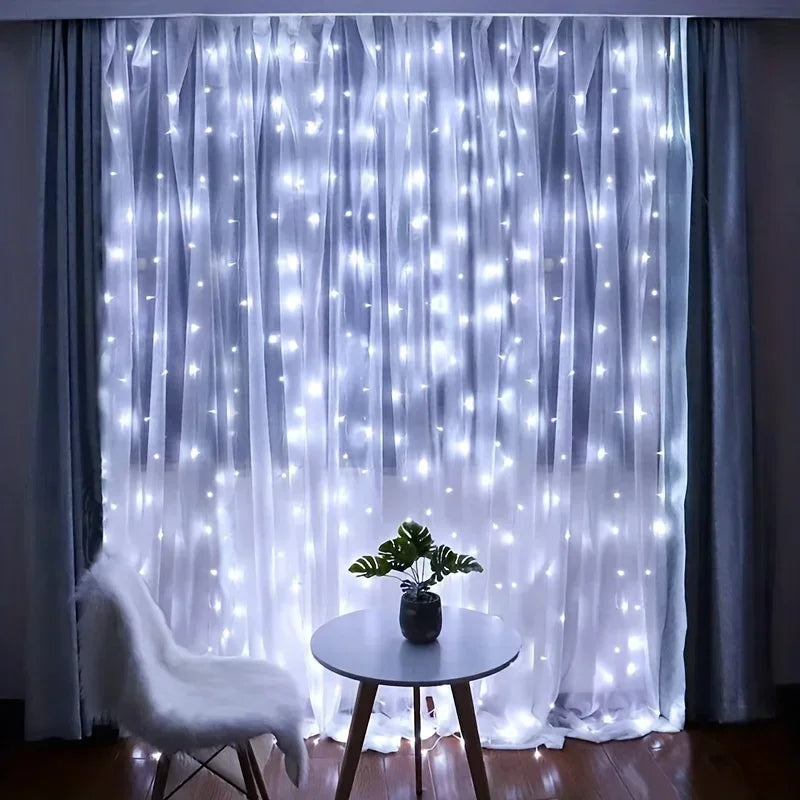 BowLift | LED String Lights with Remote Control | USB Curtain Lights
