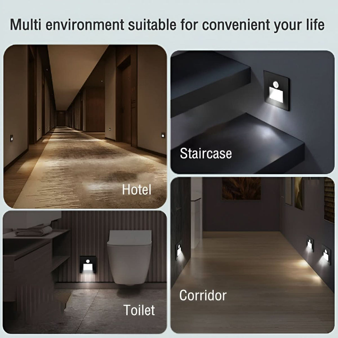 BowLift | LED wall light with motion sensor for more safety in the dark