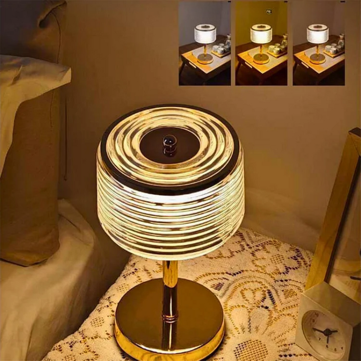 BowLift | GlowRing Light - Modern Ring-Shaped LED Table Lamp
