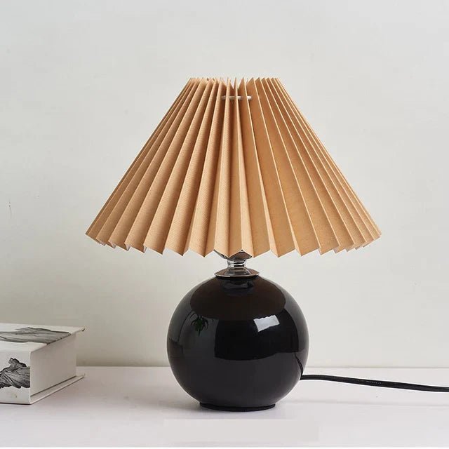 BowLift | Elegant Vintage Table Lamp with Foldable Lampshade