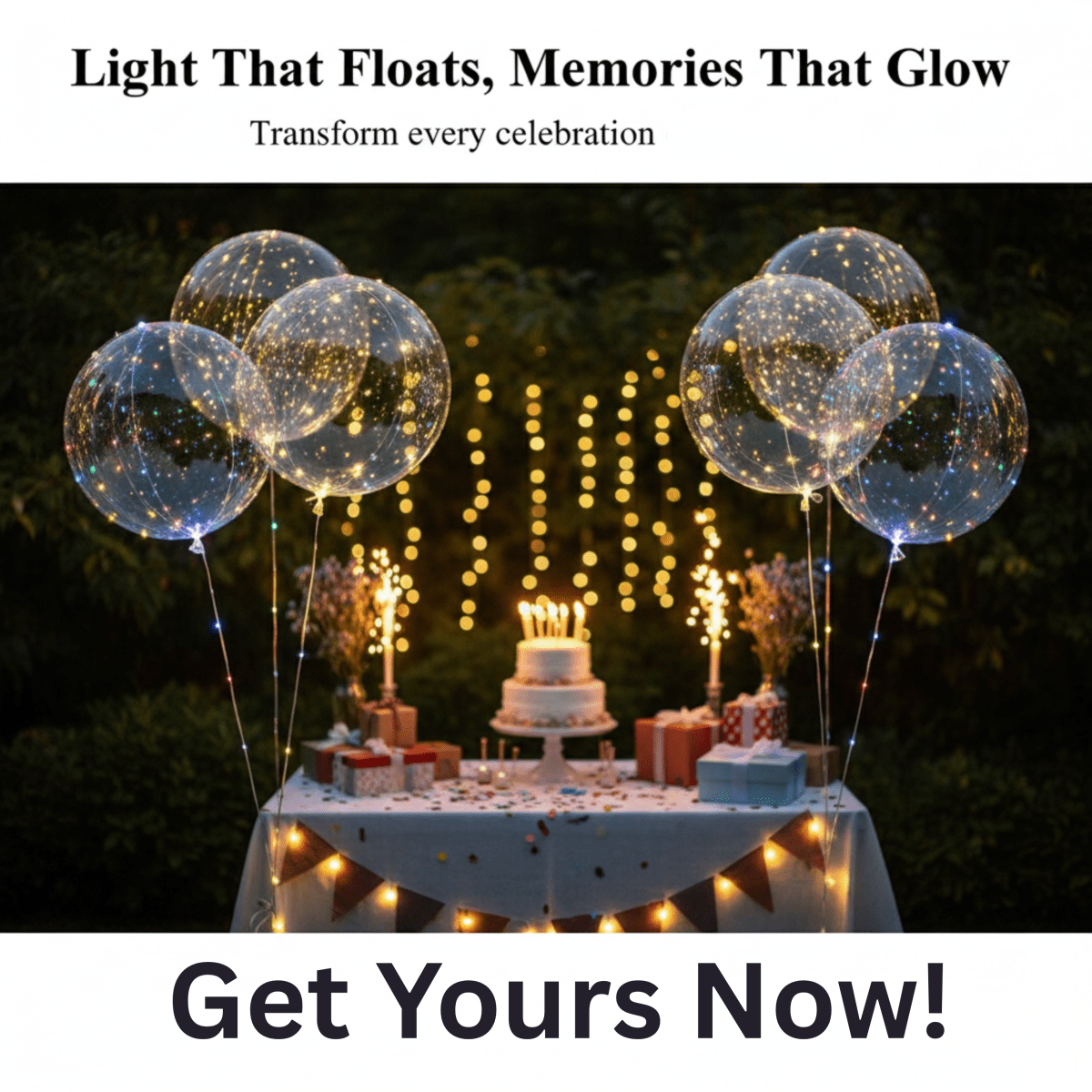 BowLift | Reusable LED Party Balloons for Radiant Celebrations