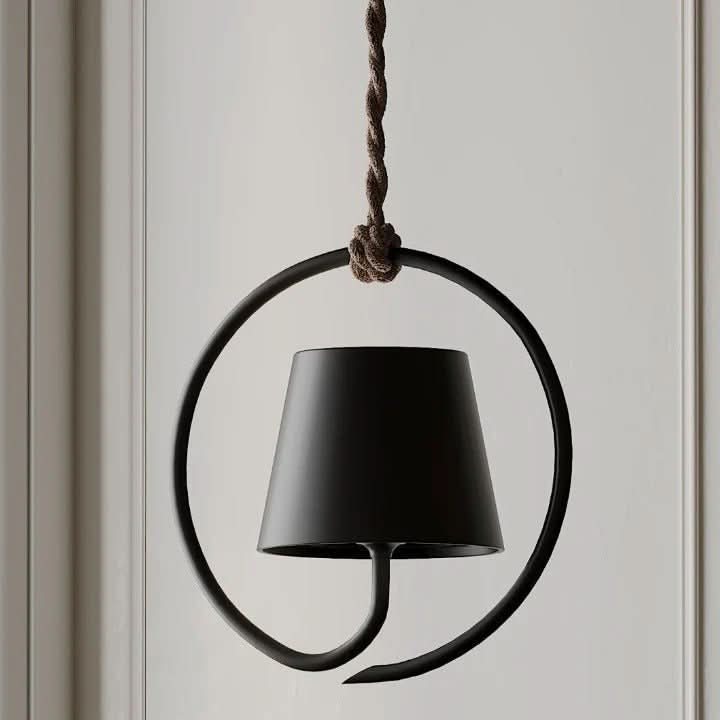 BowLift | Wireless LED Pendant Light with Touch Dimmer & Warm White Light