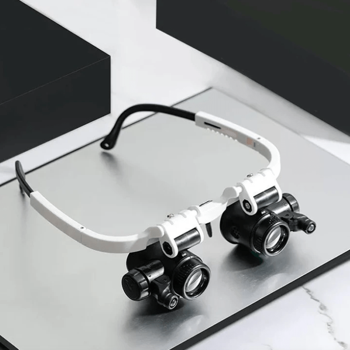 BowLift | Adjustable LED Magnifying Glasses for Reading & Jewelry Work