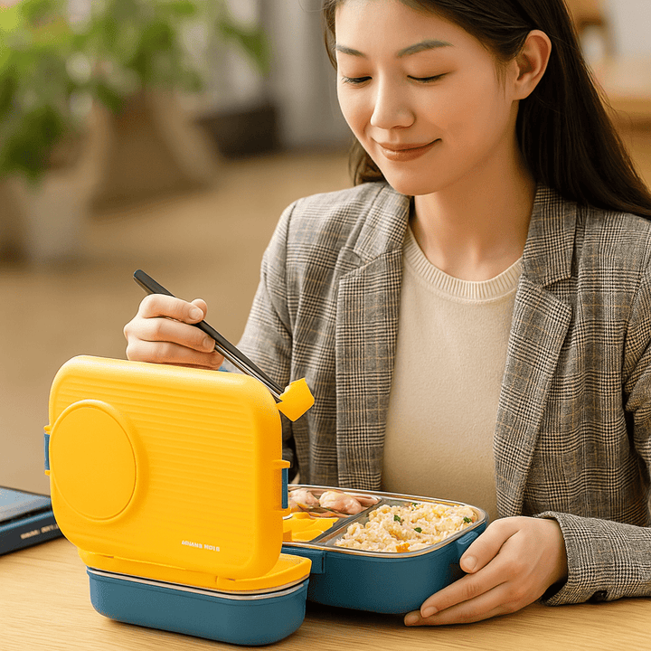 BowLift | Stainless Steel Lunch Box with Insulation for Fresh & Organized Meals
