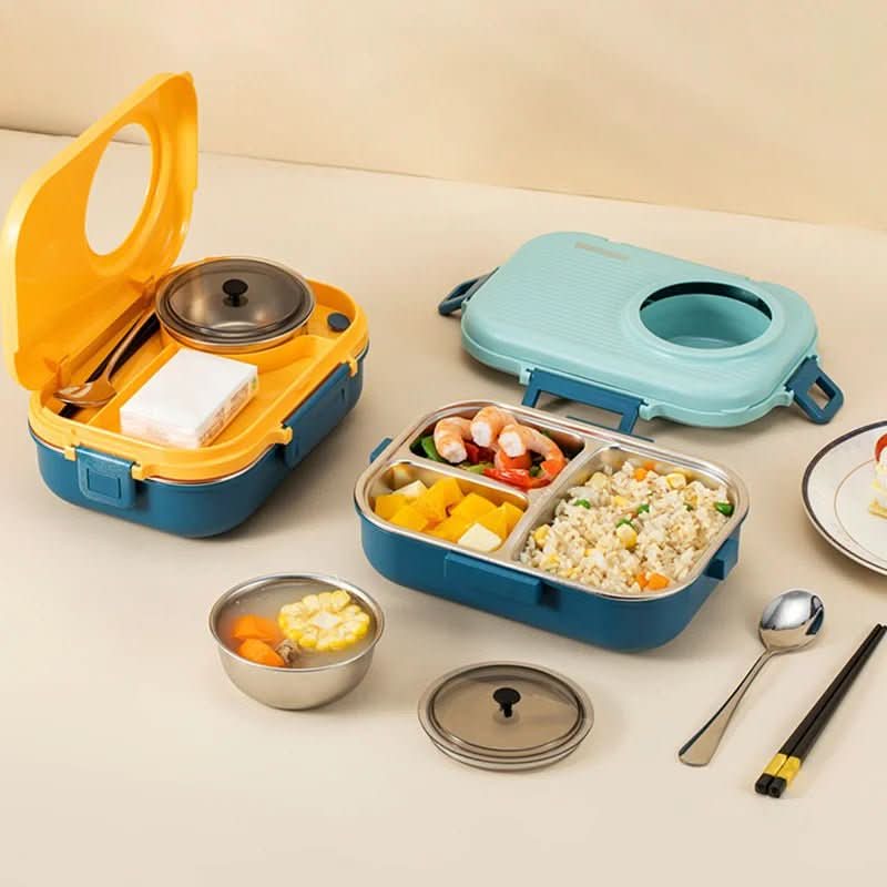 BowLift | Stainless Steel Lunch Box with Insulation for Fresh & Organized Meals