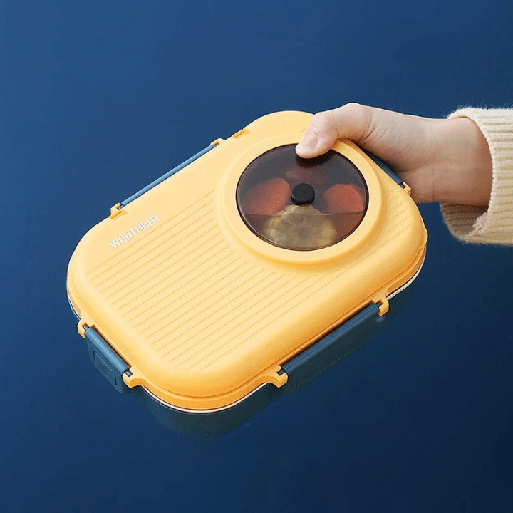 BowLift | Stainless Steel Lunch Box with Insulation for Fresh & Organized Meals
