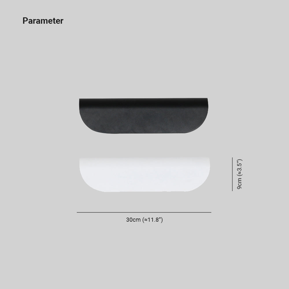 BowLift | Modern Waterproof Curved Outdoor Wall Lamp