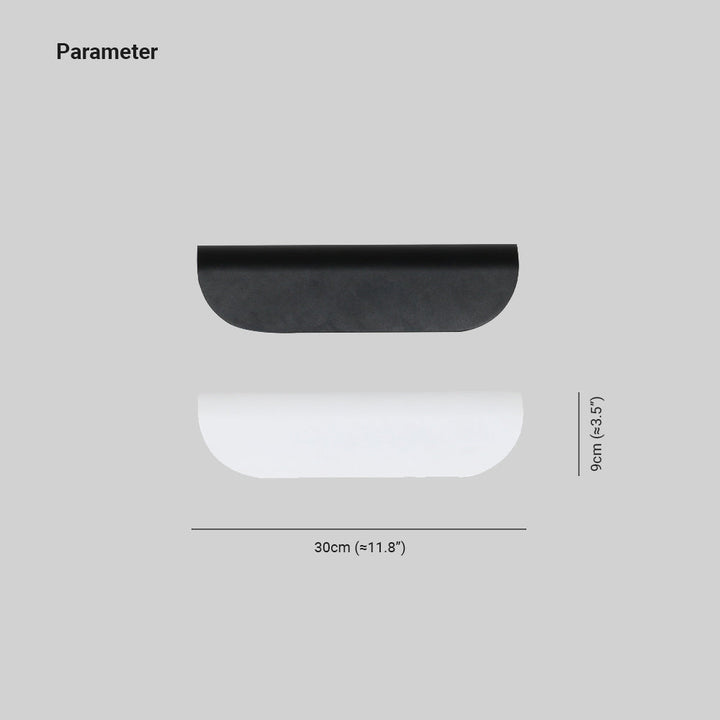 BowLift | Modern Waterproof Curved Outdoor Wall Lamp