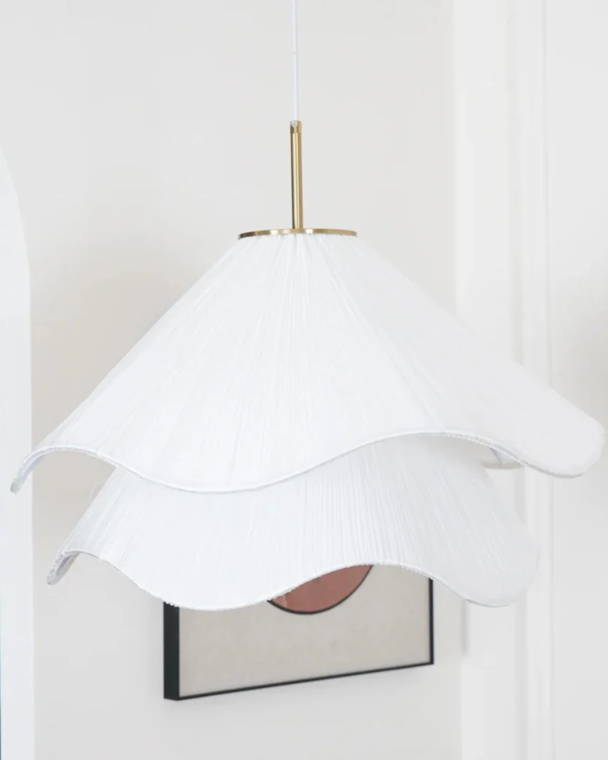 BowLift | Ceiling Lamp with Floral Pattern and Elegant Finish