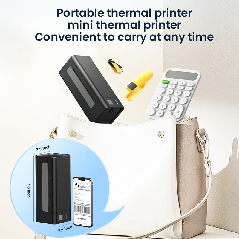 BowLift | Label Printer for small business 4x6 Bluetooth thermal printer 300mm/s desktop printer labels maker