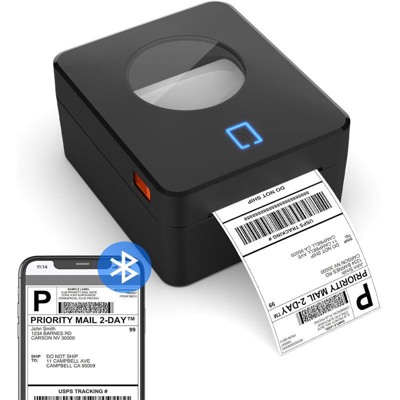 BowLift | Label Printer  4x6 Bluetooth Thermal Label Printer with Automatic Label Recognition for Shipping Packages