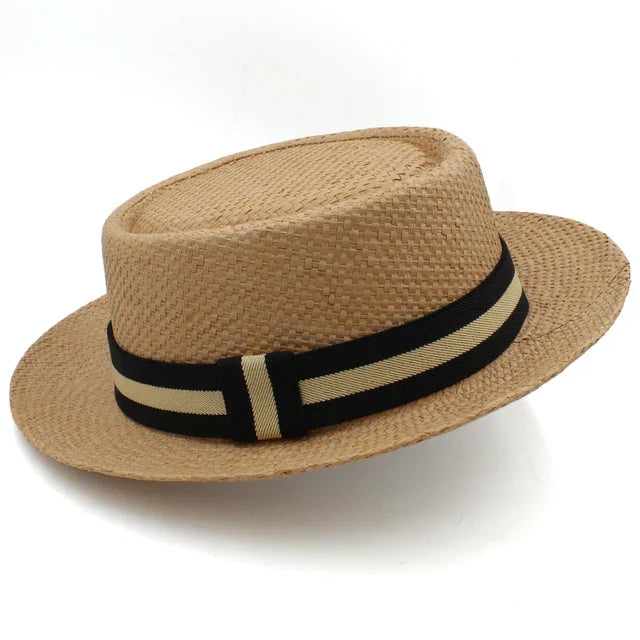 Straw Pork Pie Hats Summer Sunhat Boater hat | Bowlift