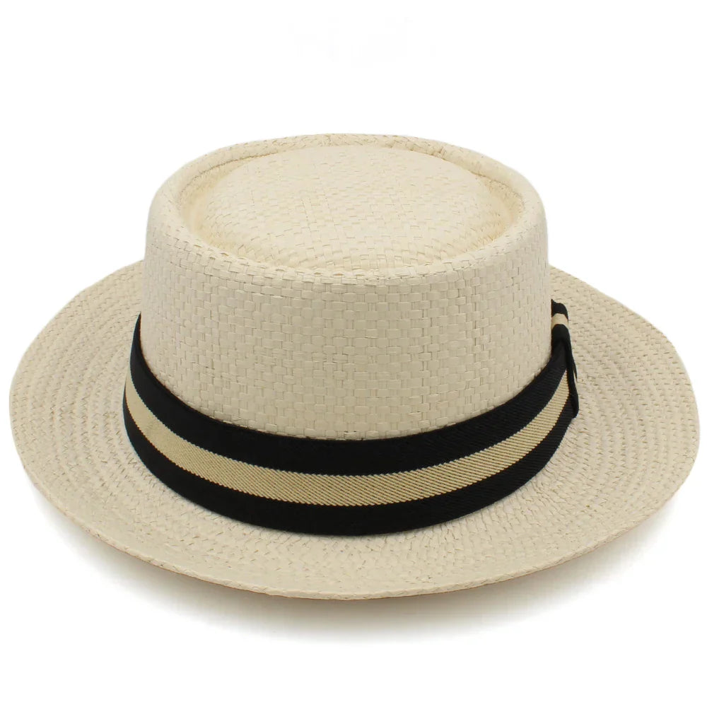 Straw Pork Pie Hats Summer Sunhat Boater hat | Bowlift