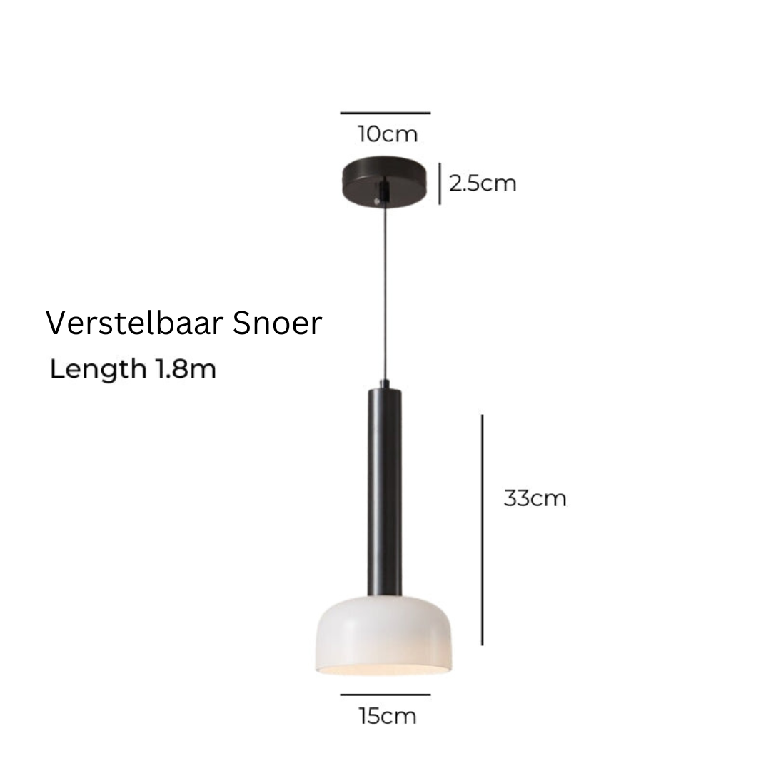 BowLift | Luxury Minimalist LED Pendant Lamp in Copper – Adjustable and Elegant