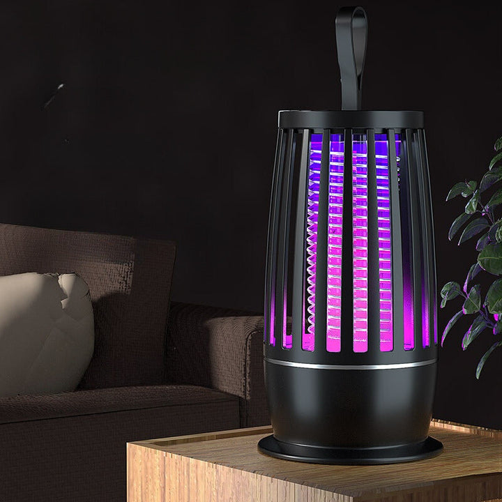 BowLift | UV Insect Trap Lamp for Home and Patio – Effective Lamp for Mosquitoes and Insects, Eco-Friendly, Black, 30 cm x 15 cm