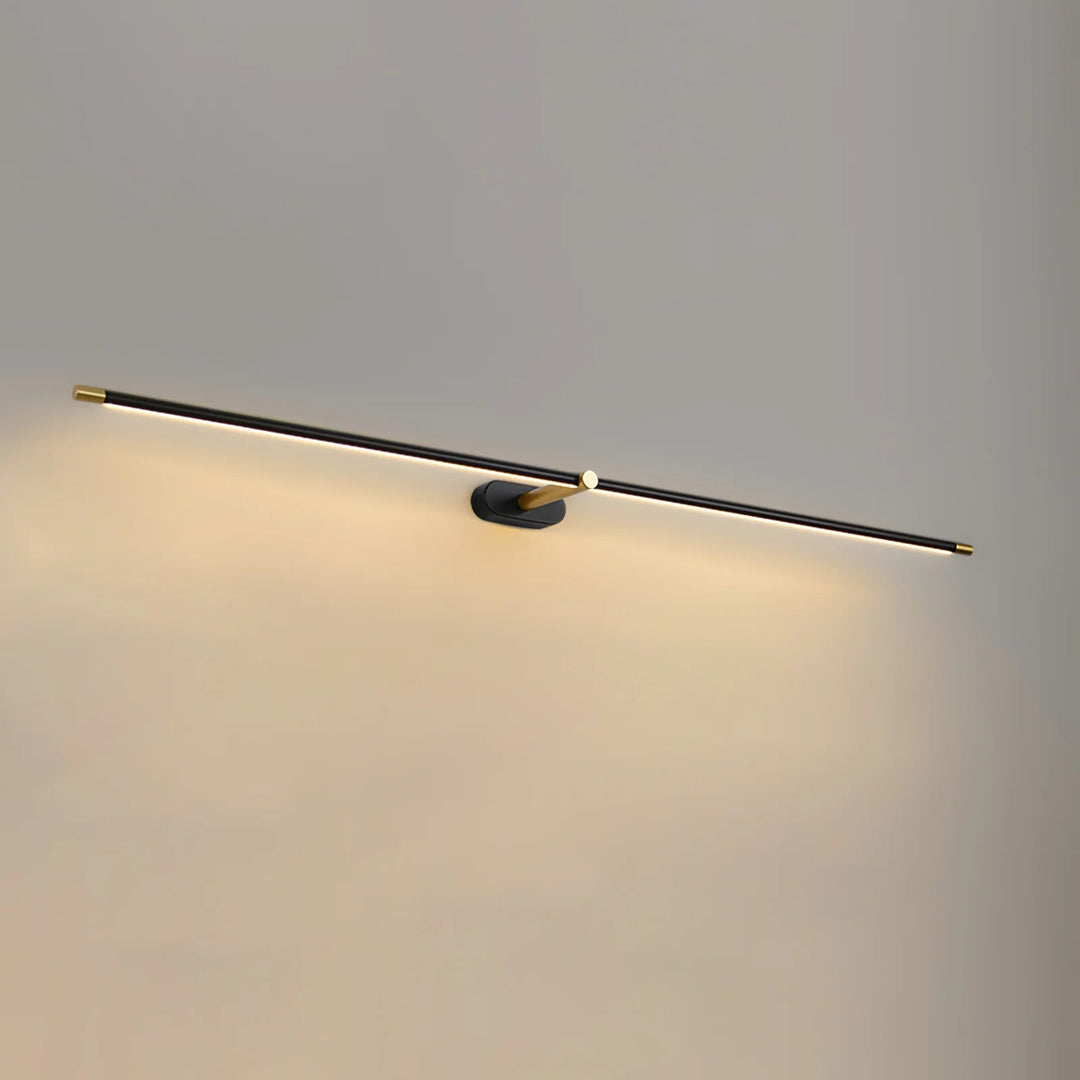 BowLift | LED Bathroom Mirror Wall Lamp – Minimalist Wall Sconce with Warm Light, Aluminum 70/100/130 cm
