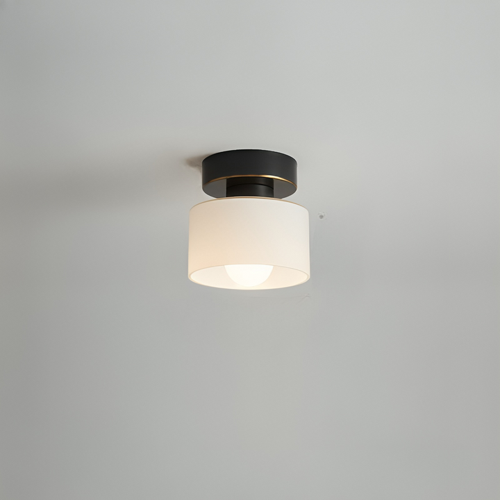 BowLift | Bauhaus LED Ceiling Lamp in Gold Finish – Modern Ceiling Lamp for Living Room and Bedroom