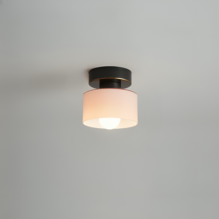 BowLift | Bauhaus LED Ceiling Lamp in Gold Finish – Modern Ceiling Lamp for Living Room and Bedroom