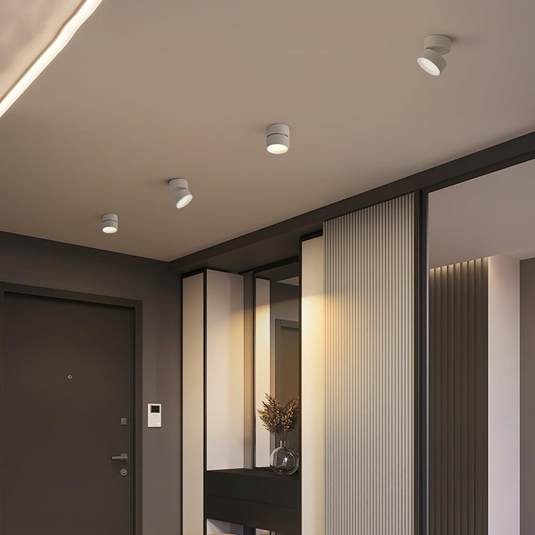 BowLift | LED Ceiling Lamp Surface 2 Pieces - Modern Design, Warm Light for Living Room, Minimalist, 3000K