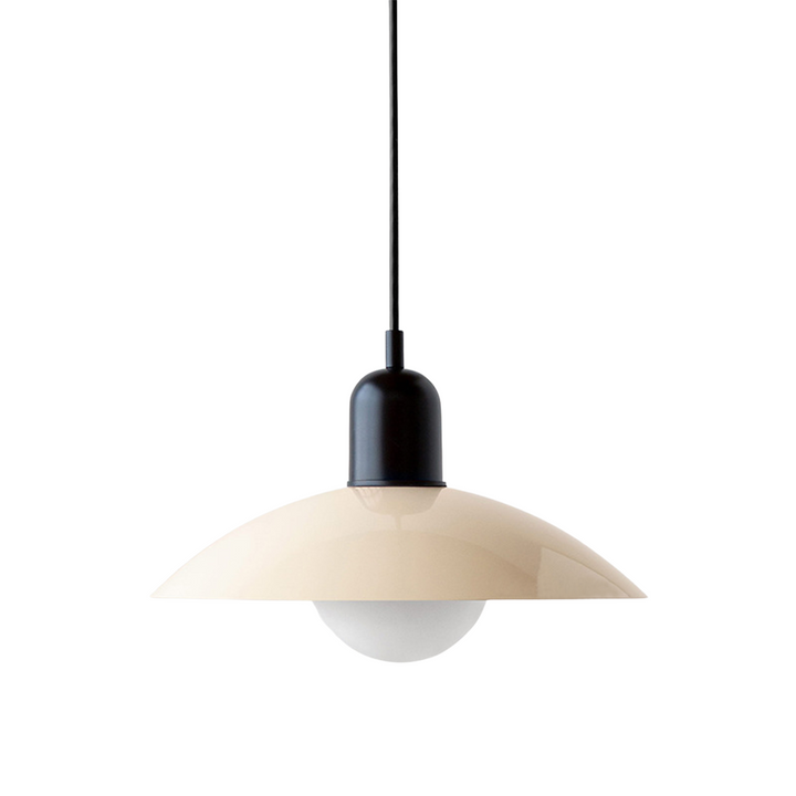 BowLift | Scandinavian Hanging Lamp Macaron with Height Adjustment – Pastel Lamp for Living Room and Dining Room